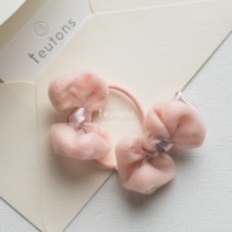 Special cotton candy bow hair rope hairpin exported to Europe and the United States exclusive original handmade high-quality sold out
