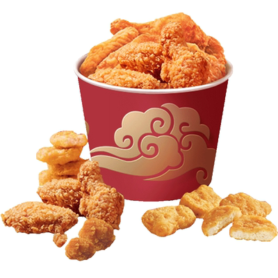 凤祥炸鸡鸡翅家庭桶2.0kg