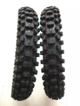 Modified Huayang T4 MX6 off-road motorcycle 100 90-18 Big Flower tire 18 inch big tooth big flower tire