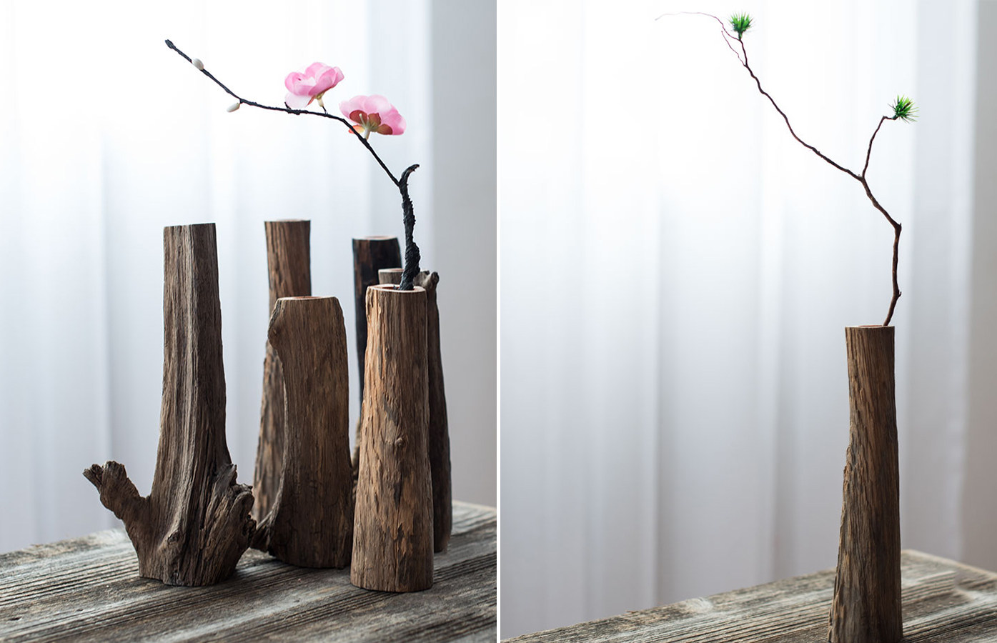 一束枯枝入室来,诠释禅意空间