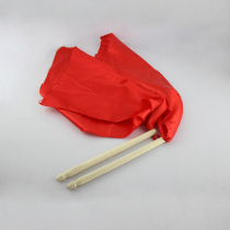 Drum sticks wooden solid wood drum drum hammer small drum waist drum silk belt square satin 3 meters 4 meters red silk dance silk cloth