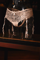 Lady Sexy Lace Briefs Style Hanging Socks With Retro Seductive Erotics Lingerie Big Code Couple Alternative Clothing Palace Court