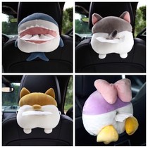 Car tissue box drawn car crawler carton carton armchair back drawing pack