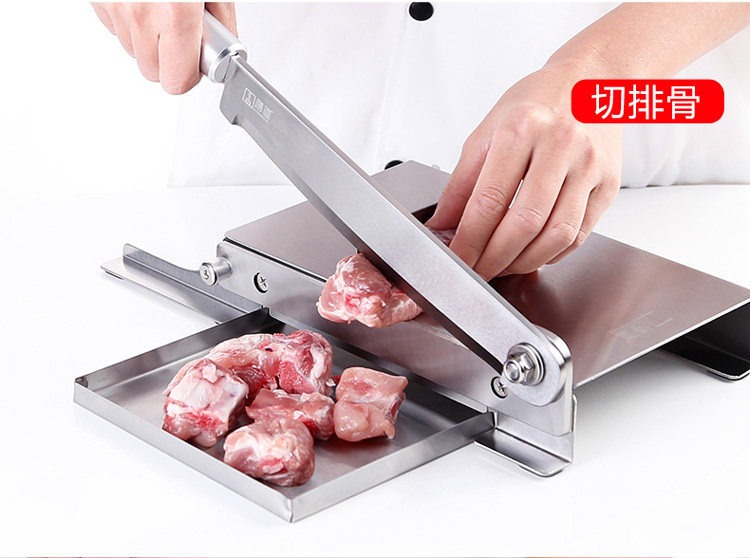 铡刀家用小型中药材闸刀年糕切刀灵芝扎砸刀三七玛卡西洋参切药刀