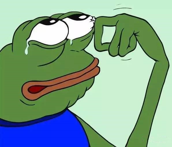 最近,全球最火的表情包sad frog被它的亲爹"谋杀"了.