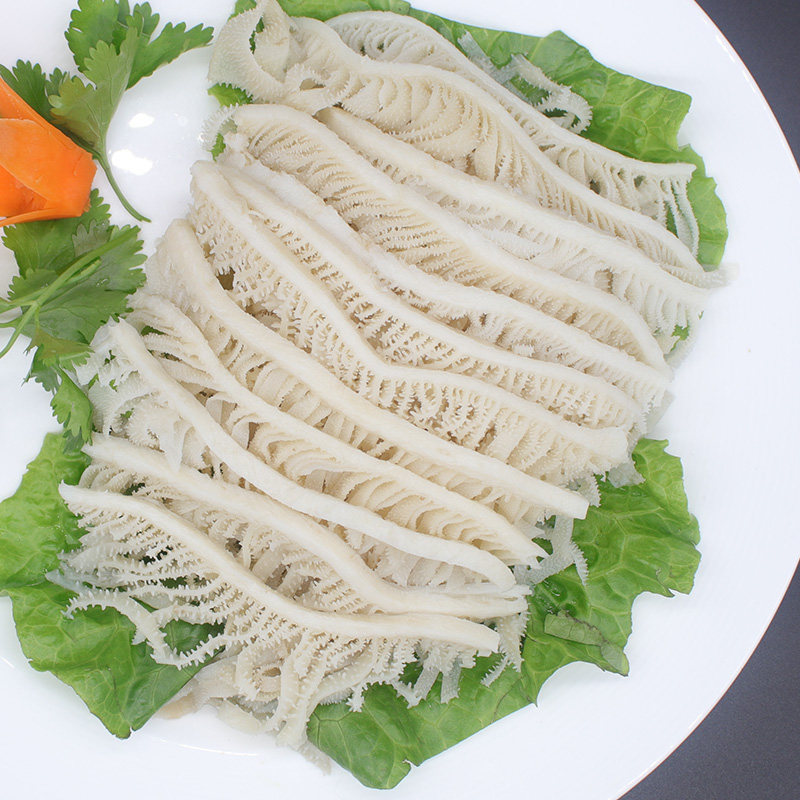 唐人基千层肚丝150g新鲜牛杂牛肚重庆火锅食材酒店水煮白毛肚【产品