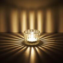 Tea candle glass props light and shadow shock effect candlelight dinner romantic aromatherapy candle candle Cup