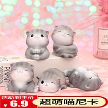 Birthday gifts for girls desktop gifts living room girlfriends creative office decorations cute kittens ornaments
