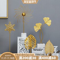 Light luxury desktop furnishings porch wine cabinet decorations home accessories new Chinese office creative small living room