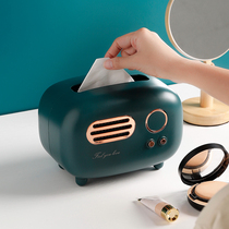 Home tissue box living room creative coffee table ornaments simple desktop paper box cute Nordic ins bedroom girl