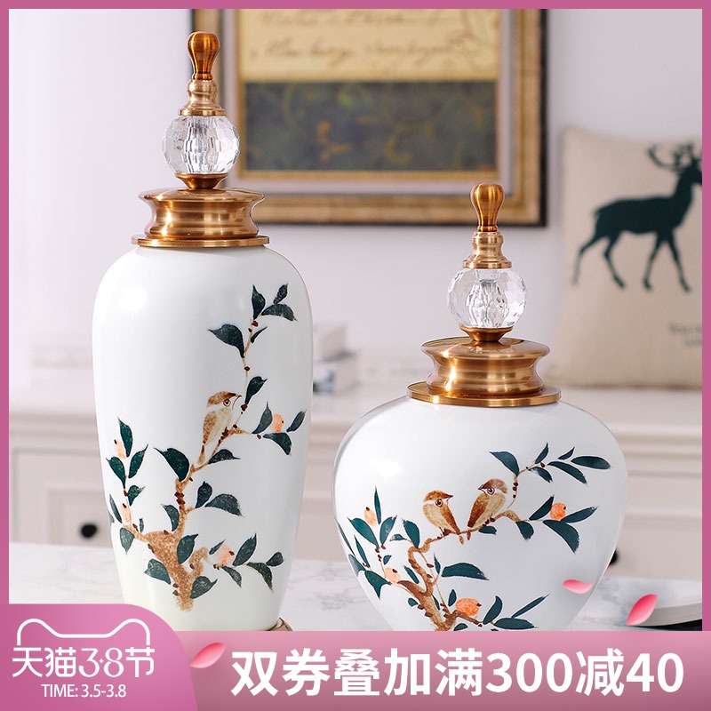 American country with ceramic decoration can furnishing articles household act the role ofing is tasted a sitting room a three - piece reveals ark decoration arts and crafts