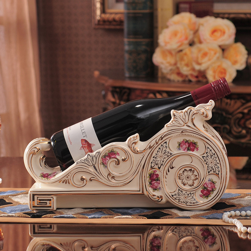 European wine rack furnishing articles household act the role ofing is tasted wine sitting room decorate ceramic wine wedding gift ideas and practical