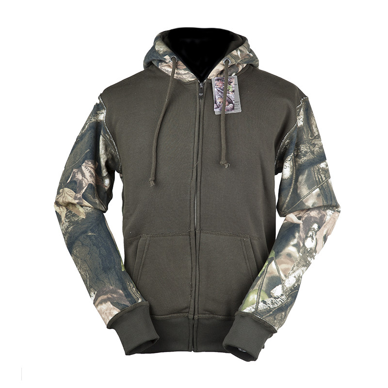 rapid dominance狩猎迷彩卫衣户外绒面保暖战术拉链外套铁血君品