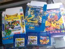 GB GBC GBA SP game console card with Dragon Quest 3 4 Chinese version