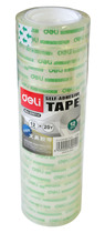 Deli stationery wholesale 30011 stationery tape Transparent tape Mini sealing tape 12mm*10y small tape