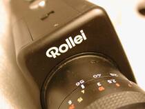 The high price sells a movie machine just because its ROLLEIs Made in Germany