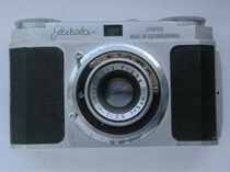Collection of Canon: Etareta sideshaft camera produced in Czechoslovakia