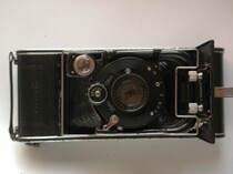 Collection of canon: German zeiss Zeiss Cocarette 519 15 folded leather cavity camera