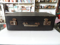 Antique collection 50s North Koreas Koryo old wooden crate with trademark