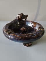 Antique Collection 50s Large North Korean Air Koryo Type of Glaze Old Porcelain-Porcelain Ash