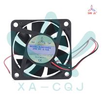 Brand new original three giant SJ6015HD2 double ball DC24V 6CM cooling fan 12V power fan