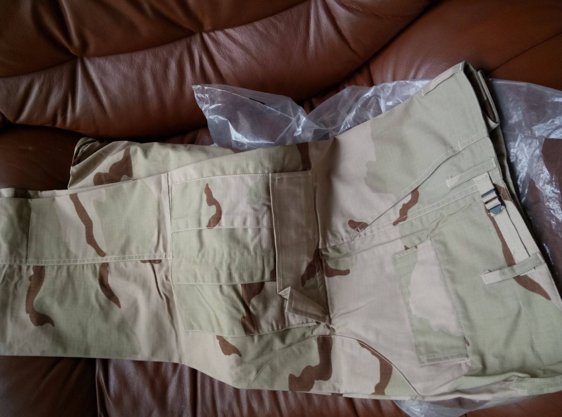 三色沙漠迷彩dcu套服 三沙国产复刻 接近原品 军迷 黑鹰坠落 同款