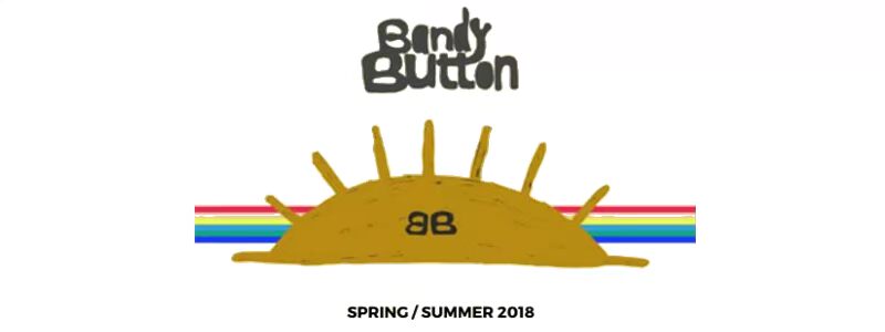 夏季 现货 bandy button 18年春夏新款 儿童带帽外套套头卫衣