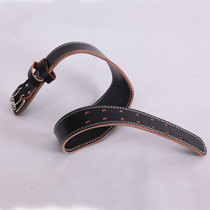 Pure cowhide fitness belt Squat belt weightlifting waist belt Corset belt Sports belt promotion