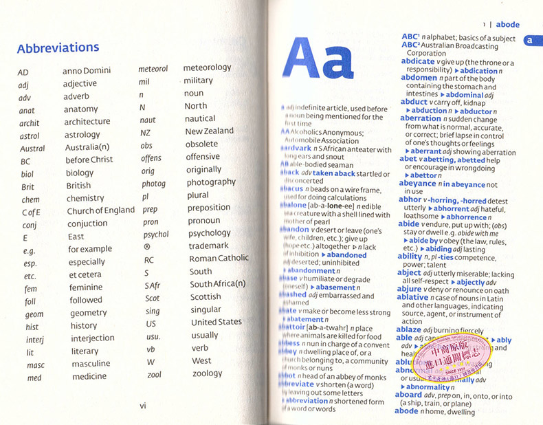 【中商原版】柯林斯英语字词典3册套装 英文原版 collins english