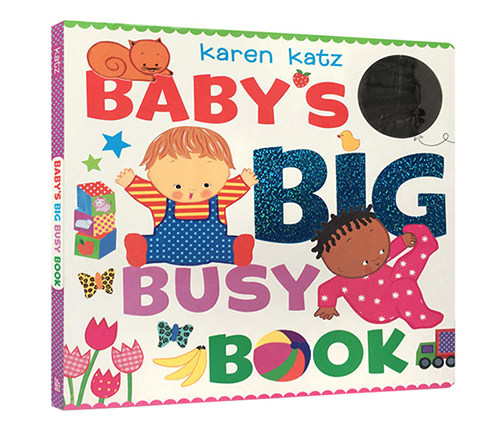 宝宝大书 低幼翻翻书 英文原版绘本 babys big busy book karen katz