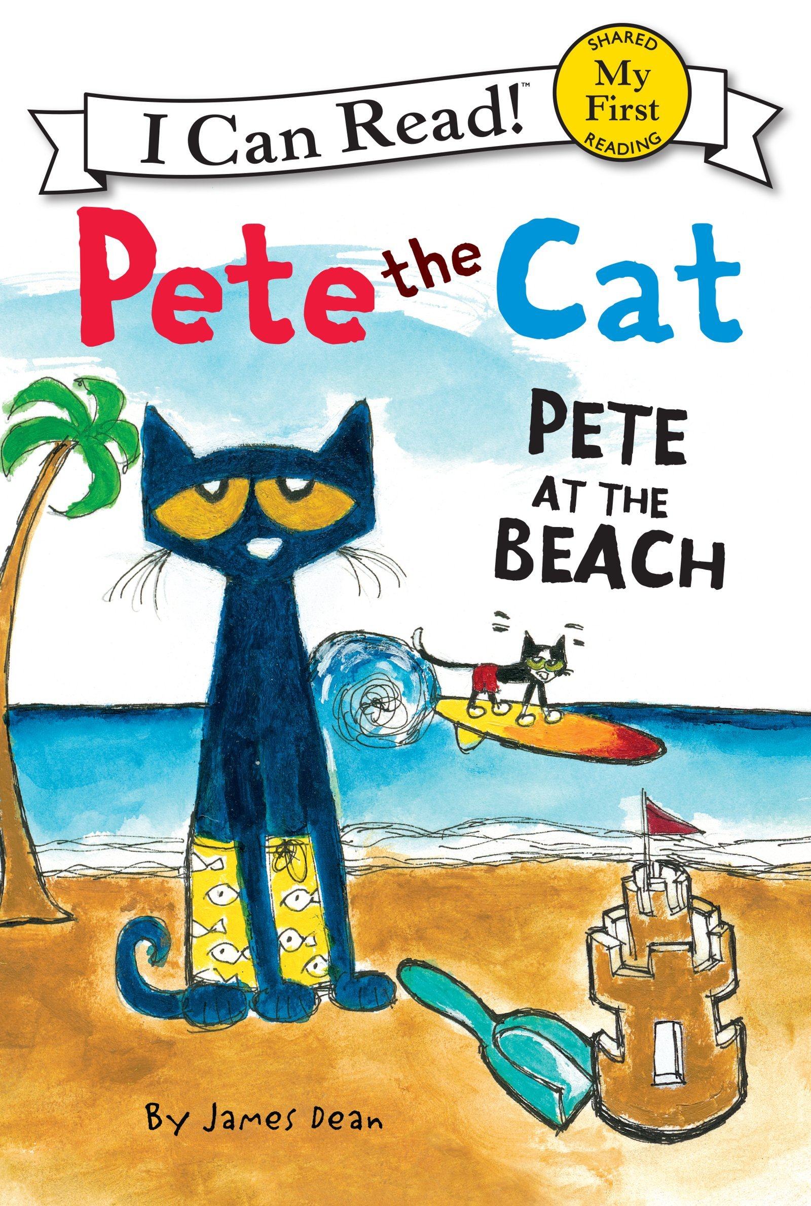 【中商原版】皮特猫 4册 英文原版 my first i can read pete the cat