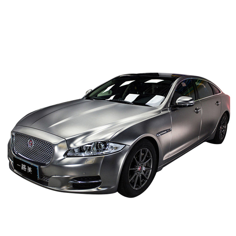 一路美电光金属灰汽车改色膜贴纸亚光改装贴膜整车超哑光全车身