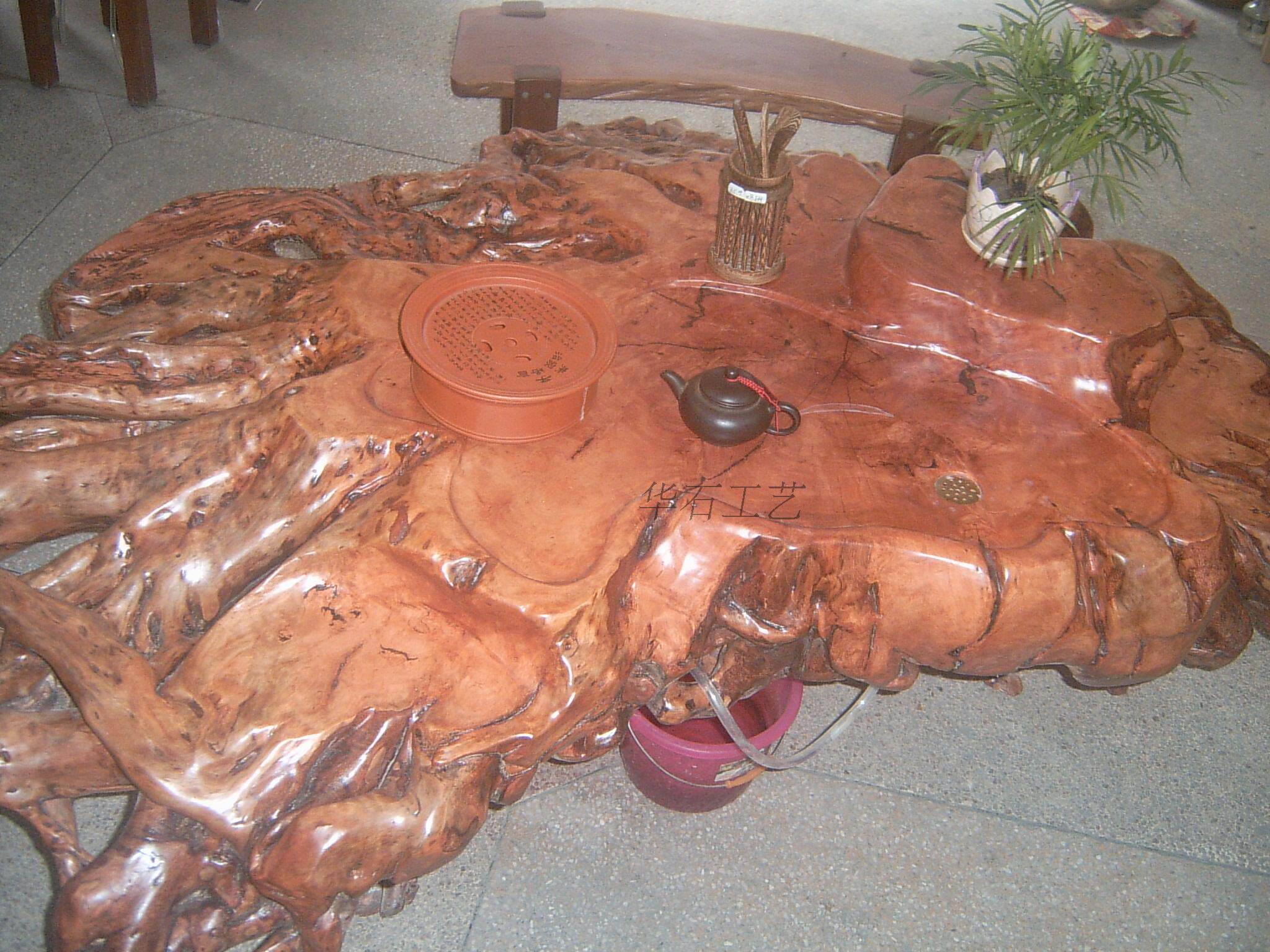 超百年荔枝木树根茶台 根雕茶台-淘宝网
