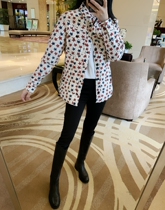 Elegant name Yuanyuan Lowdown Luxury Temperament Light Blouse Shirt Down the ladies Short 2022 the new 2022 New
