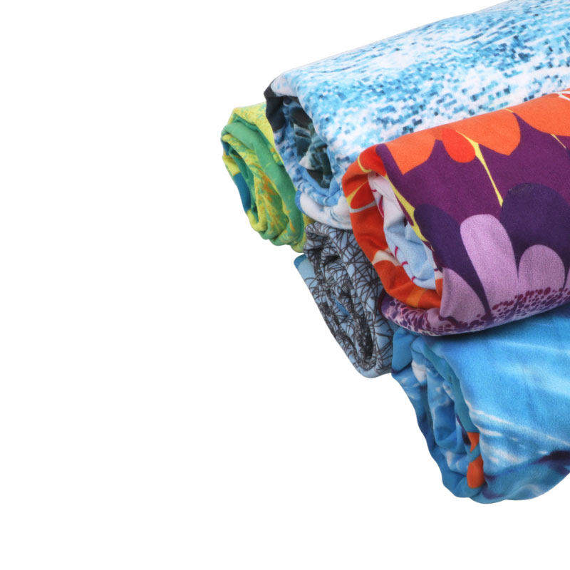 英发正品 印花 游泳巾 干吸水毛巾 浴巾 独立包装