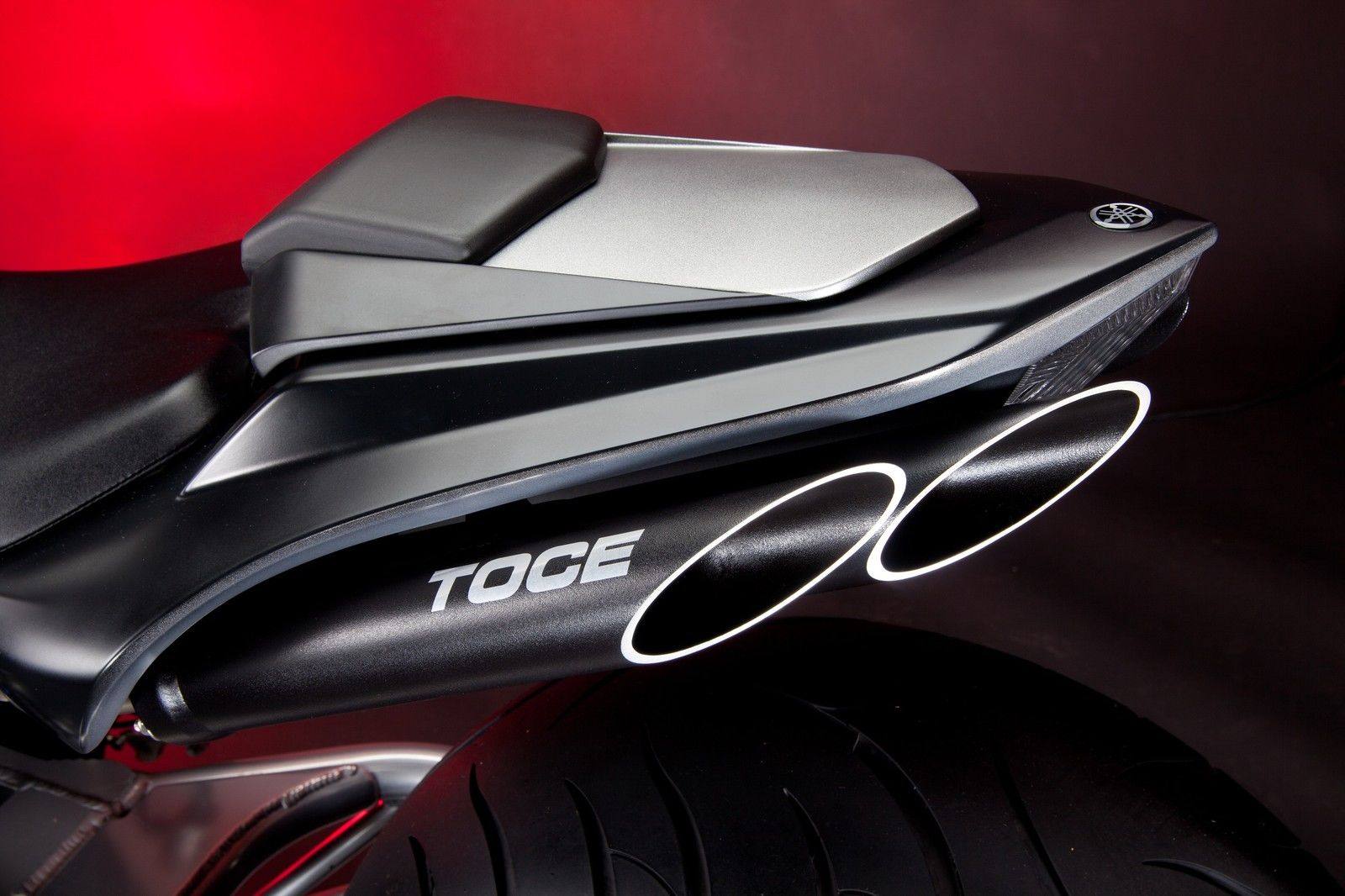 【影之机车】yamaha雅马哈r1 toce四出改装排气 终极恶魔天蝎