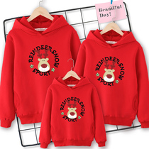 Net red fried street parent-child spring clothing early spring new products a family of four 2021 new trend mother and daughter foreign style spring and autumn sweater