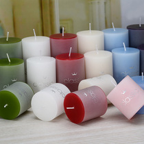 Aromatherapy big candle smoke-free column wax wedding decoration decoration Romantic proposal white candle to taste party props