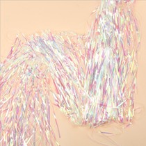 Colorful rain silk cord curtain Wedding birthday venue Wedding room party Shopping mall shop photo window background wall decoration