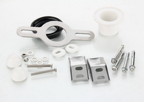 Urinals stainless steel adhesive hook horse head hanging horizontal urinal installation horse head drainage accessories