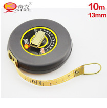 QK-1013 Chick 10 meters plastic shell cloth tape measure leather tape measure black technology