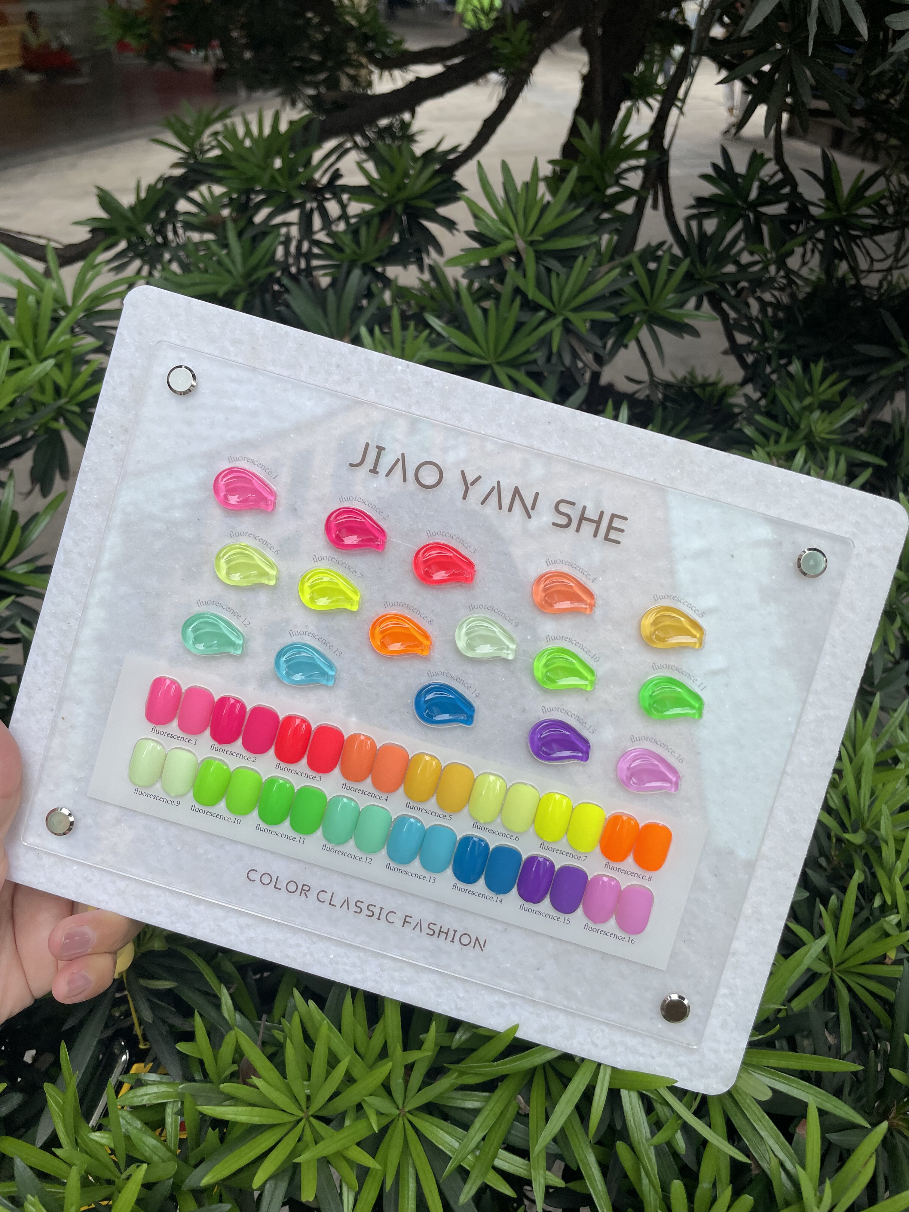 多巴胺胶研社16色荧光色套装甲油胶马卡龙糖果色夏季颜色一色一备
