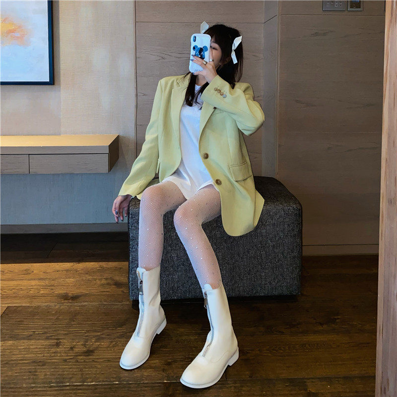 实拍实价性感黑色网袜渔网袜子防勾丝亮钻网眼连裤袜潮