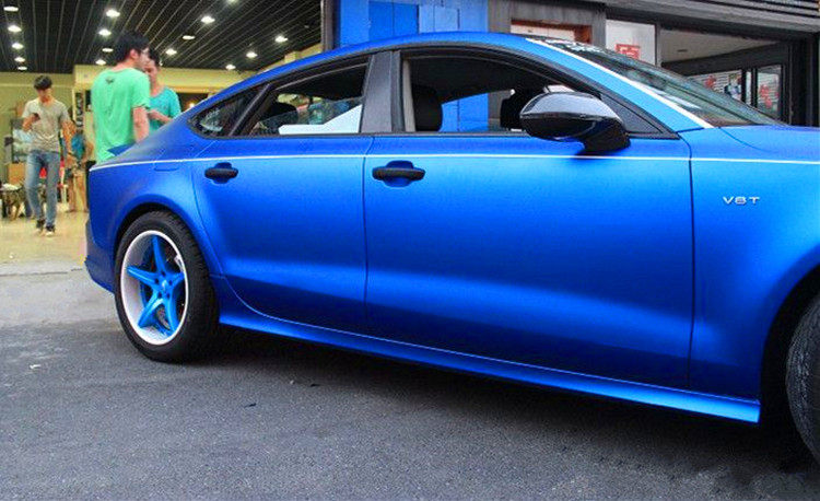 zm汽车电镀拉丝冰膜全车身金属亚光黑中控内外饰改色膜车贴纸