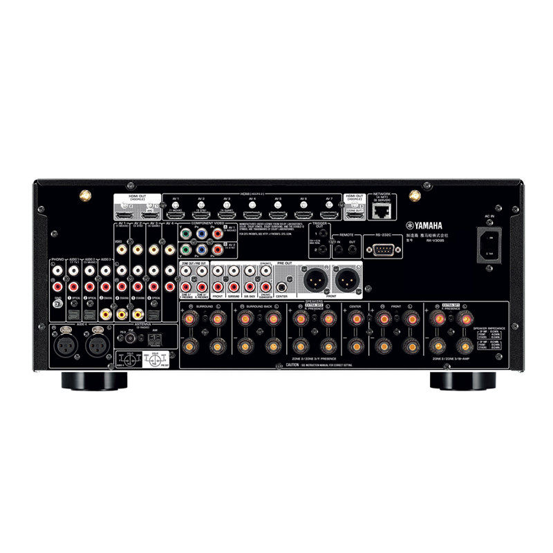 yamaha/雅马哈rx-v3085功放机9.2前级11.2音箱家用大功率数字音响
