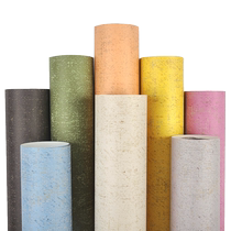 American solid color Nordic Blue non-woven wallpaper home simple living room bedroom background wall wallpaper plain retro