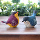 Creative outdoor garden gardening garden balcony home furnishing wine cabinet decoration resin simulation bird decoration Creative outdoor garden gardening garden balcony home furnishing wine cabinet decoration resin simulation bird decoration
