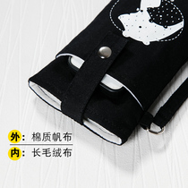 Serge Charging Treasure 20000 mA mobile power collection bag protective sleeve black portable mobile phone velvet bag for Romes Feather Victory morui millet