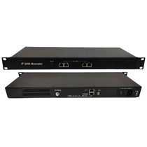 Hotel TV system IP modulator to RF radio frequency DTMB QAM digital system equipment