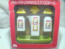 Genuine Sanrio Hello Kitty ceramic cup salt pepper jar seasoning sauce bottle decoration set